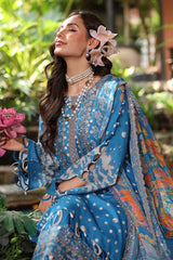 3-PC Unstitched Embroidered Lawn Collection AN5-15
