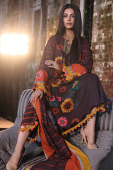 3-PC Printed Khaddar Shirt with Printed Khaddar Dupatta suit CPW4-06 P