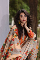 3-PC Unstitched Printed Khaddar Collection CPW4-13