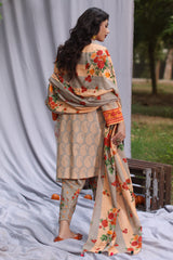 3-PC Unstitched Printed Khaddar Collection CPW4-13