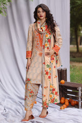 3-PC Unstitched Printed Khaddar Collection CPW4-13