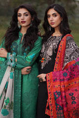 3-PC Unstitched Printed Khaddar Collection CPW4-12