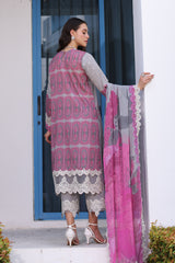 3-PC Unstitched Embroidered Lawn Collection CRS4-20