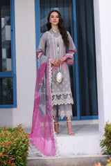 3-PC Unstitched Embroidered Lawn Collection CRS4-20