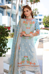 3-PC Unstitched Embroidered Lawn Collection CRS4-25