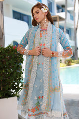 3-PC Unstitched Embroidered Lawn Collection CRS4-25