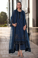 3-PC Embroidered Organza Suit CMA-4-092