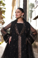 3-PC Embroidered Organza Suit CMA-4-105