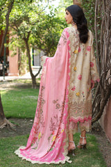 3-PC Unstitched Embroidered Lawn Collection CCS-4-19