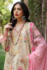 3-PC Unstitched Embroidered Lawn Collection CCS-4-19