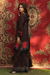 3-PC Unstitched Embroidered Linen Collection ANW6-17