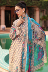 3-PC Unstitched Embroidered Lawn Collection CCS-4-22