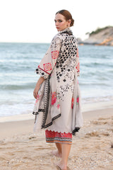 3-PC Printed Lawn Shirt with Chiffon Dupatta and Trouser CPS-AS4-03