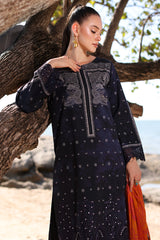 3-PC Unstitched Printed Lawn Shirt with Embroidered Chiffon Dupatta and Trouser AN4-06