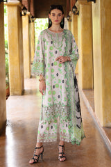 3-PC Unstitched Embroidered Lawn Collection CRB5-10