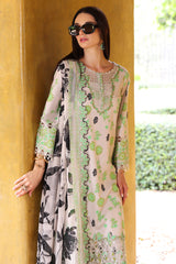 3-PC Unstitched Embroidered Lawn Collection CRB5-10