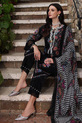 3-PC Unstitched Embroidered Lawn Collection CRB5-04