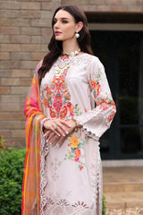 3-PC Unstitched Embroidered Lawn Collection CRB5-07