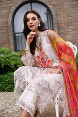 3-PC Unstitched Embroidered Lawn Collection CRB5-07