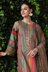 3-PC Unstitched Embroidered Lawn Collection CRB5-07S