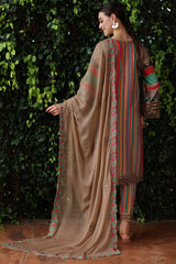 3-PC Unstitched Embroidered Lawn Collection CRB5-07S
