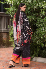 3-PC Unstitched Embroidered Lawn CH6-21