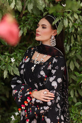 3-PC Unstitched Embroidered Lawn CH6-21