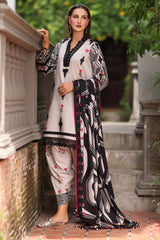 3-Pc Unstitched Embroidered Staple Suit AWE5-10