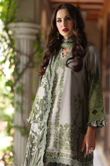 3-Pc Unstitched Embroidered Staple Suit AWE5-14