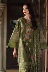 3-PC Unstitched Embroidered Lawn Collection AG6-03