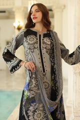 3-PC Unstitched Embroidered Lawn Collection AN5-02