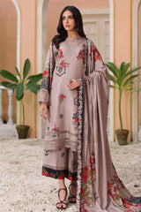 3-PC Embroidered Linen Shawl Suit SHW4-02 P