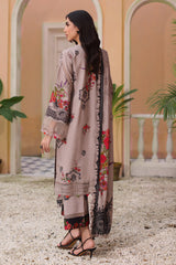 3-PC Embroidered Linen Shawl Suit SHW4-02 P