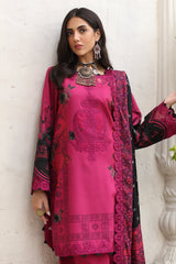 3-PC Embroidered Shawl Collection Suit CCW4-11 P