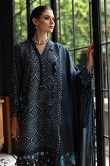 3-PC Unstitched Embroidered Linen Collection CCW6-20