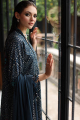 3-PC Unstitched Embroidered Linen Collection CCW6-20