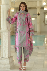 3-PC Unstitched Embroidered Lawn Collection AN5-06