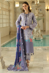 3-PC Unstitched Embroidered Lawn Collection AN5-01