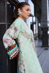 3-PC Unstitched Embroidered Swiss Lawn Collection CSM25-02A