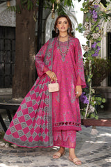 3-PC Unstitched Printed Lawn Collection CP5-03