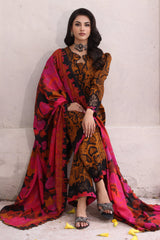 3-PC Embroidered Shawl Collection Suit CCW4-17 P