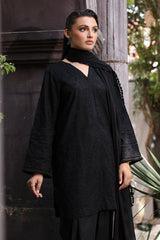 3-PC Embroidered Cotton Shirt with Chiffon Dupatta and Trouser CNP-4-051