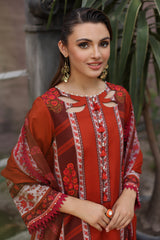 3-PC Unstitched Printed Lawn CP6-09