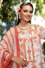 3-PC Unstitched Printed Lawn  SLC27-16