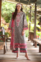 3-PC Unstitched Embroidered Lawn Collection AN5-16