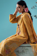 3-PC Embroidered Lawn Shirt with Chiffon Dupatta and Trouser CNP-4-45A