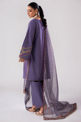 3-PC Embroidered Lawn Shirt with Organza Dupatta and Trouser CNP-4-043