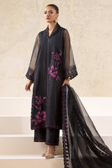 3-PC Embroidered Organza Shirt with Embroidered Organza Dupatta and Trouser CMA-4-02A