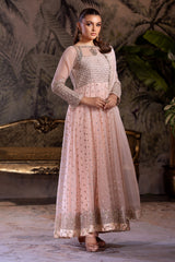 3-PC Embroidered Organza Shirt with Organza Dupatta and Trouser CMA-4-015