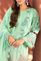 3-PC Unstitched Embroidered Lawn Collection SN5-05